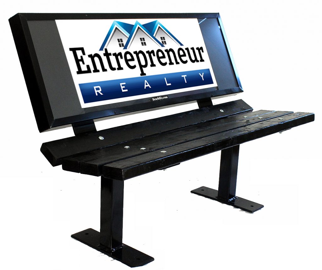 realty ad bench